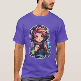 Gaming Boy Anime vintage T Shirt