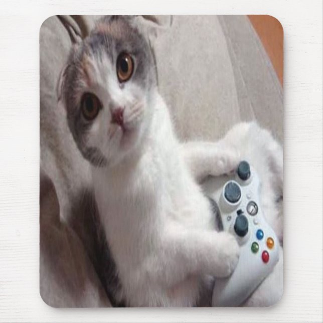 Gaming Cat mousepad Musmatta (Framsidan)
