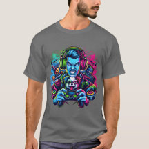 Gaming Co-Pilot - Hundälskande Gamer Art