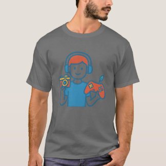 Gaming Enthusiast Illustration friend family T Shirt