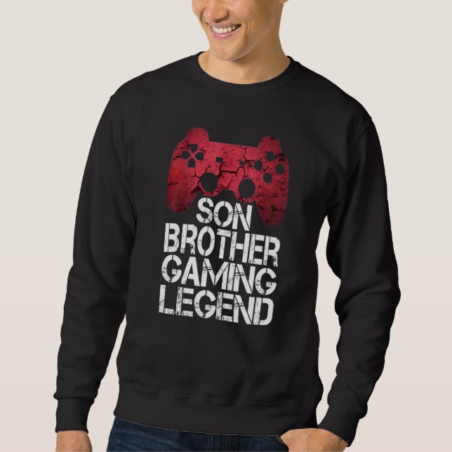 Gaming  For Teenage Boys 8 12 Year Old Christmas G Lång Ärmad Tröja (Framsida)