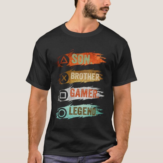 Gaming  For Teenage Boys 8 16 Year Old Gamer T Shirt (Framsida)
