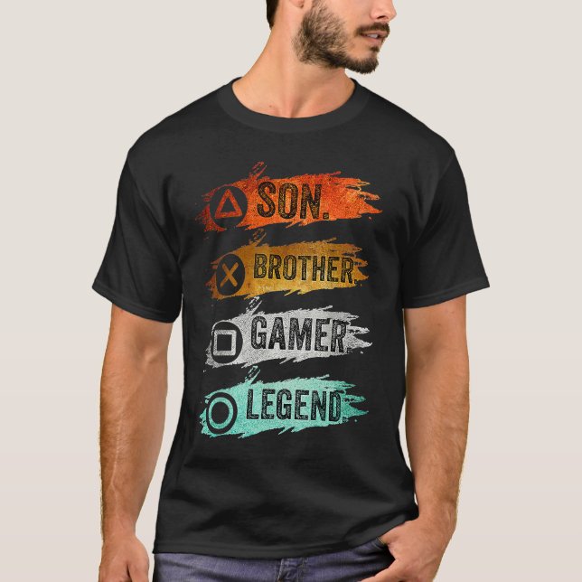 Gaming  For Teenage Boys 8 16 Year Old Gamer T Shirt (Framsida)