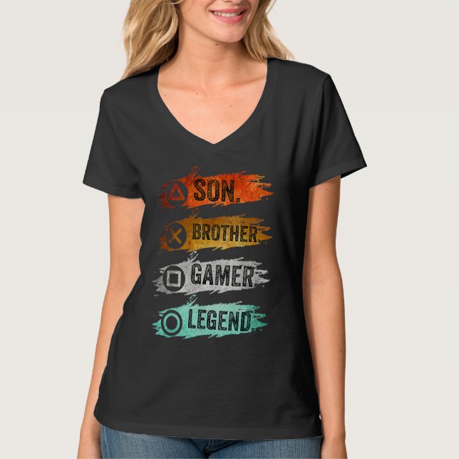 Gaming  For Teenage Boys 8 16 Year Old Gamer T Shirt (Framsida)
