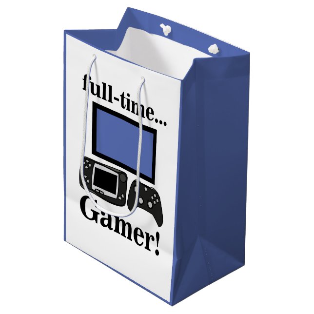Gaming Gamer Funny Birthday (Framsidan Vinklad)