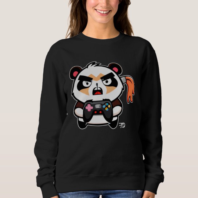 Gaming Hamster Gamer T Shirt (Framsida)