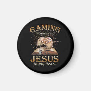 Gaming i mina ådror Jesus i mitt hjärta Magnet
