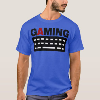 gaming keyboard pc gamer boy friend t shirt