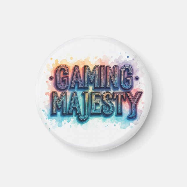 Gaming Majestät Magnet (Framsidan)