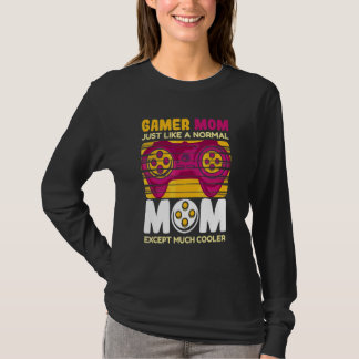 Gaming-mamma spelkläder för kvinnor 3 t shirt