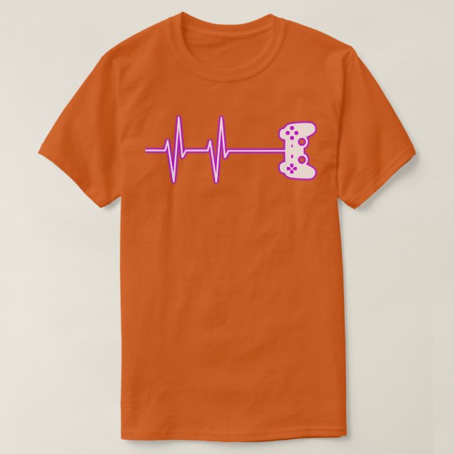 Gaming Nerd Zocker Gift T Shirt (Design framsida)