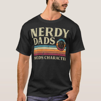 Gaming Nördiga Pappa Bygger Karaktär Rolig Gamer P T Shirt