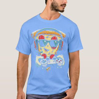Gaming Pizza Funny Video Gamer Snack Food Lover Me T Shirt