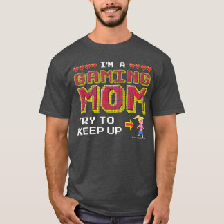Gaming Retro 90-talsstil Gamer För Mamma retro T Shirt