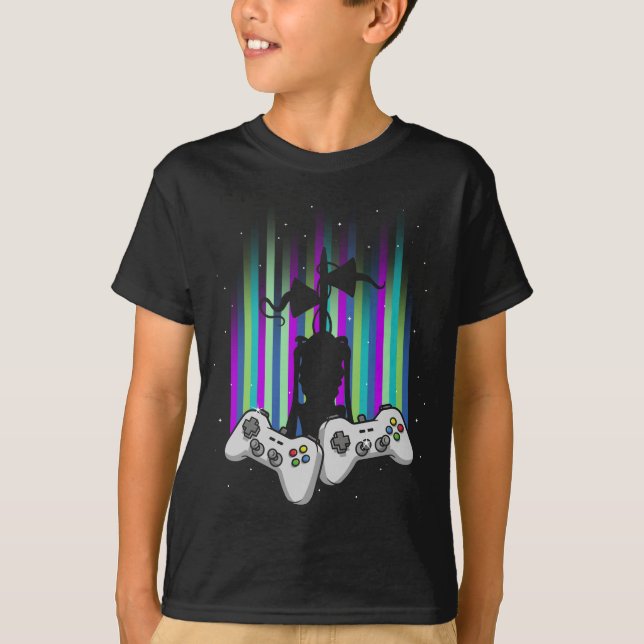Gaming Siren Head  T Shirt (Framsida)