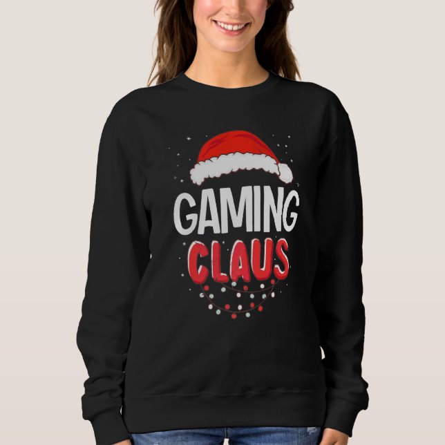 Gaming Tomte Jul Matchande Kostym Prem T Shirt (Framsida)