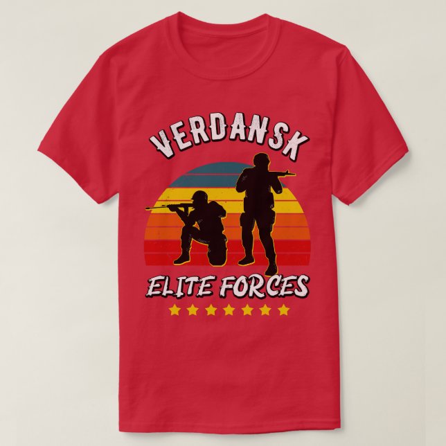 Gaming Verdansk Elite s Warzone Gamer T Shirt (Design framsida)