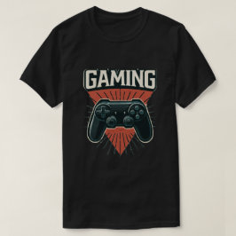 Gaming Vibes: Djärnt spelkontrolldesign T Shirt