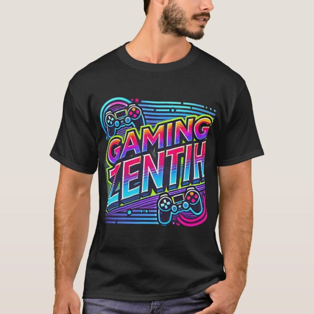 Gaming Zenith T Shirt (Framsida)