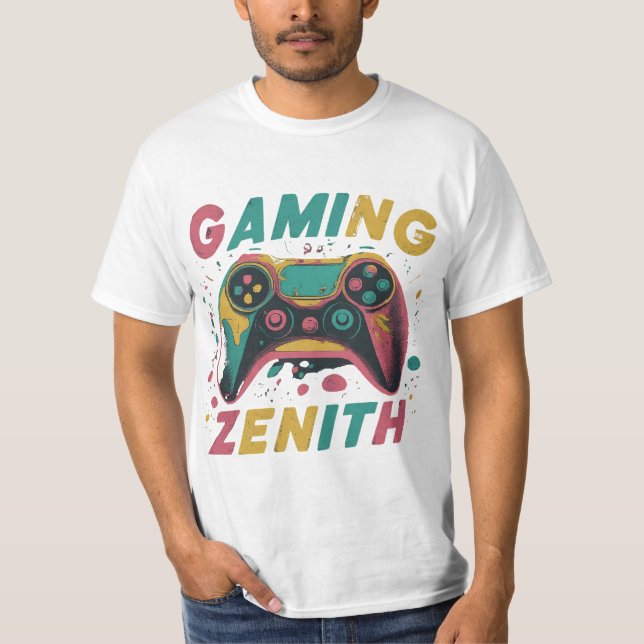 Gaming Zenith T Shirt (Framsida)