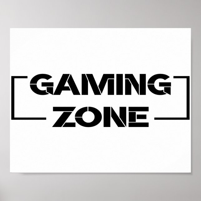 Gaming Zone Poster (Framsidan)
