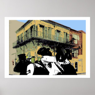 Gamla Absinthe House Brass Band Poster