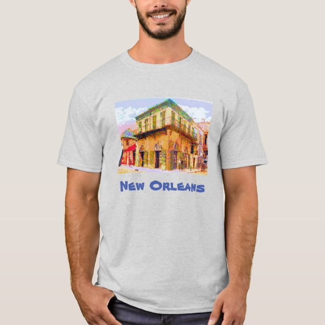 Gamla Absinthe House, New Orleans T Shirt (Framsida)