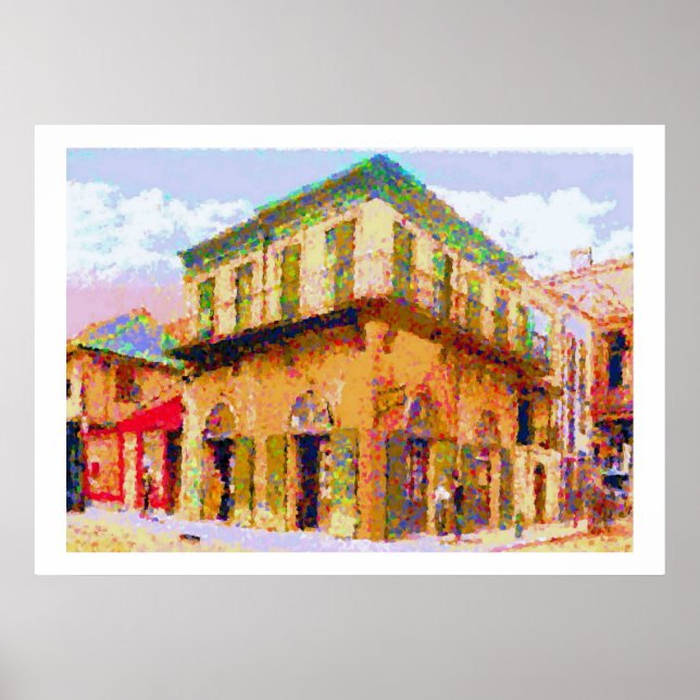 Gamla Absinthe House Poster (Framsidan)