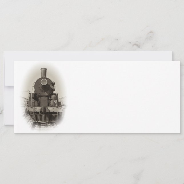 Gamla ånglok (Framsida)