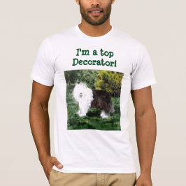 Gamla Anpassningsbarna för målarfärg på engelska T Shirt