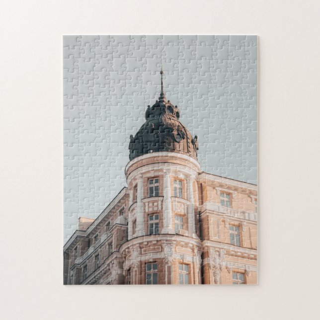 Gamla antikens arkitektur Byggande Sofia Bulgarien Pussel (Vertikal)