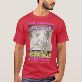 Gamla Arabi fyr Records Bokar TShirt T Shirt