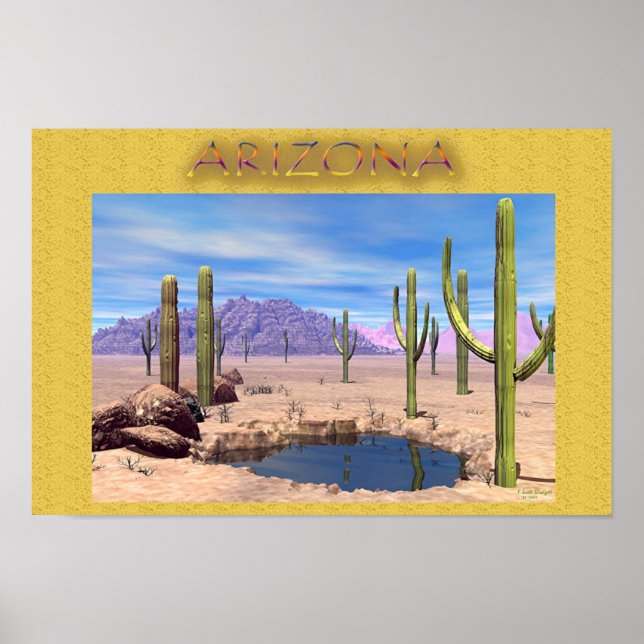 "Gamla Arizona" Poster (Framsidan)