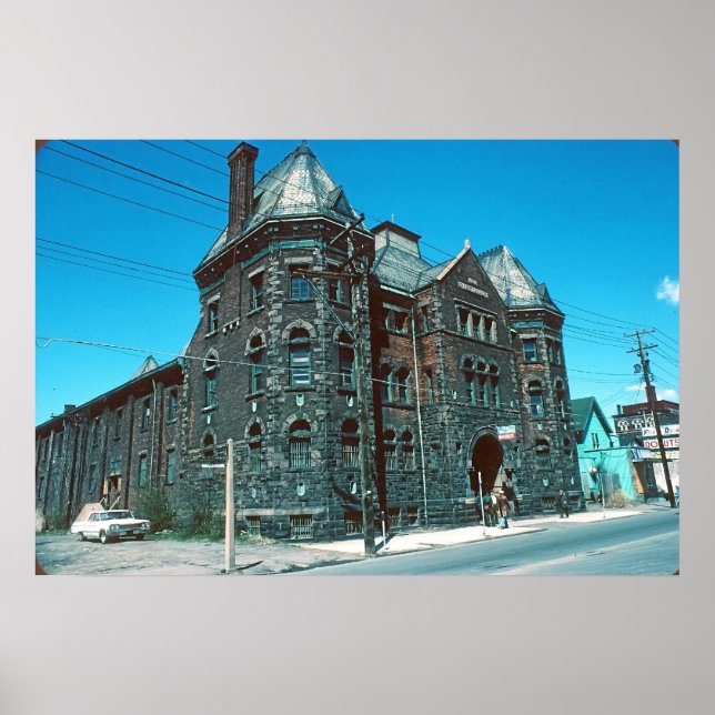 Gamla Armory Wilkes-Barre Pa. Poster (Framsidan)