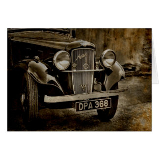 Gamla Austin Hälsningskort