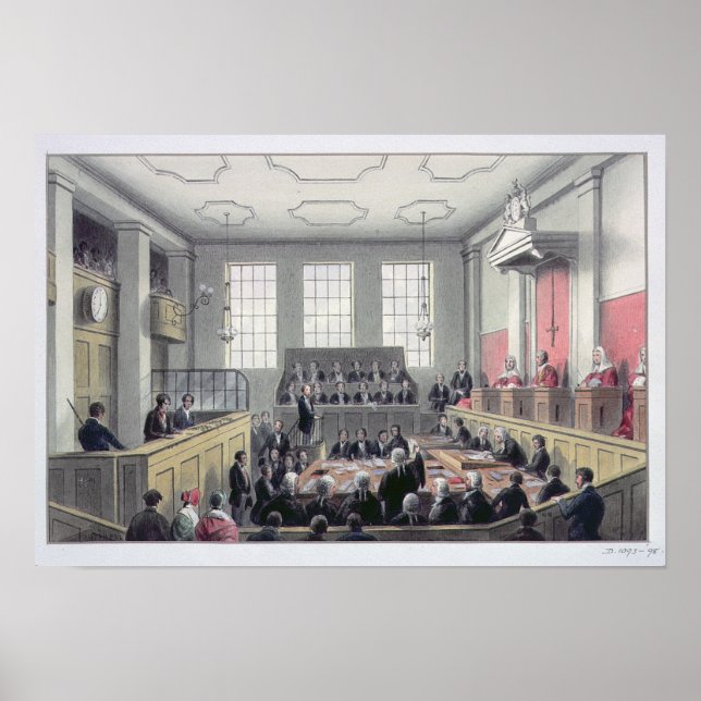 Gamla Bailey, London Poster (Framsidan)