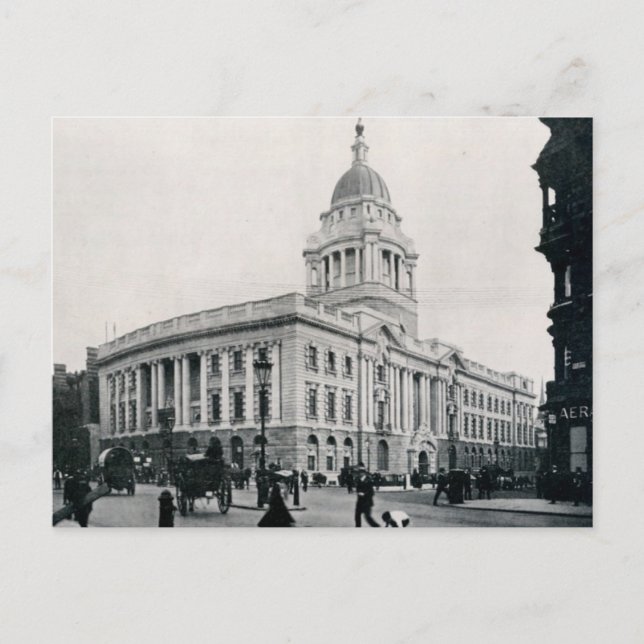 Gamla Bailey, London Vykort (Framsida)