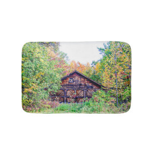 Gamla Barn i Fall Badrumsmatta