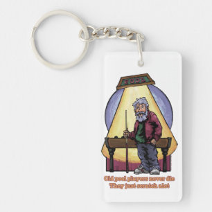 Gamla Bassäng-spelare Nyckelring