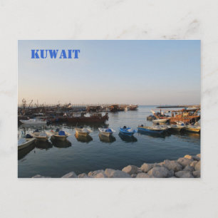 Gamla båtar, Kuwait Vykort