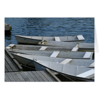 Gamla båtar vid dockan OBS kort