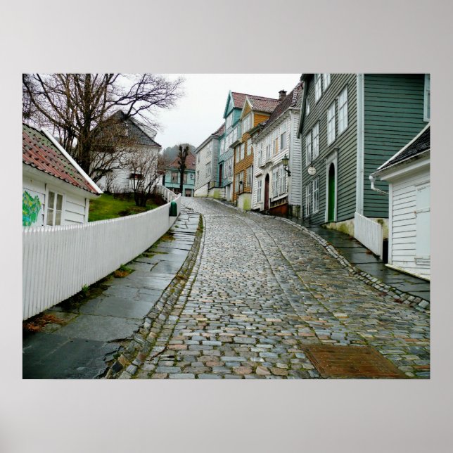 Gamla Bergen Museum (Norge) Poster (Framsidan)