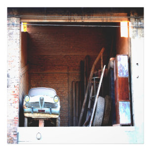 Gamla bilar fototryck