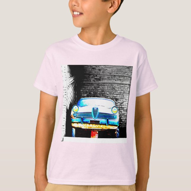 Gamla bilar t shirt (Framsida)