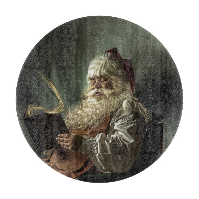 Gamla bild av Jultomten magi i helgdagarna (Framsidan)
