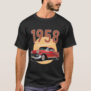 Gamla bilen Chevrolet Impala 1958 T Shirt