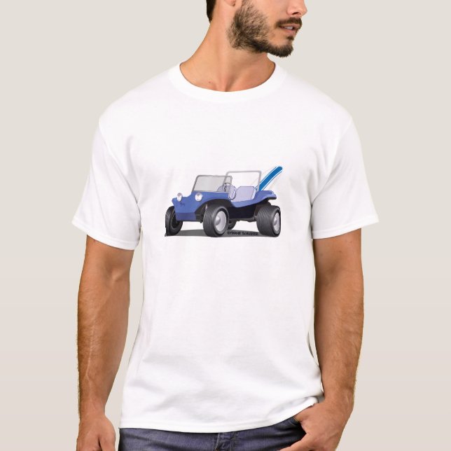 Gamla blå sidan tee shirt (Framsida)