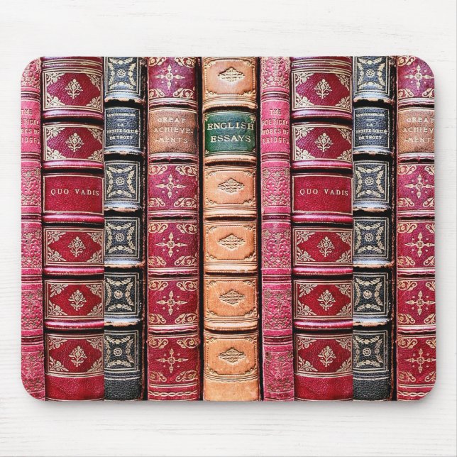 Gamla Bok Bibliotek Musmatta (Framsidan)