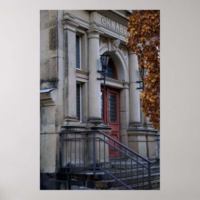 Gamla boys Entrance: Heinrich-Pestalozzi School Poster (Framsidan)