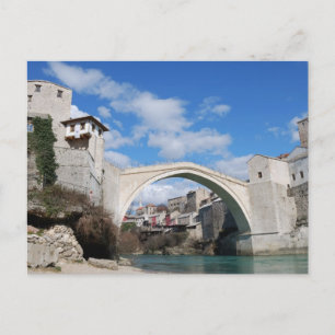 Gamla bron i Mostar Vykort
